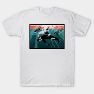 Orca pod T-Shirt